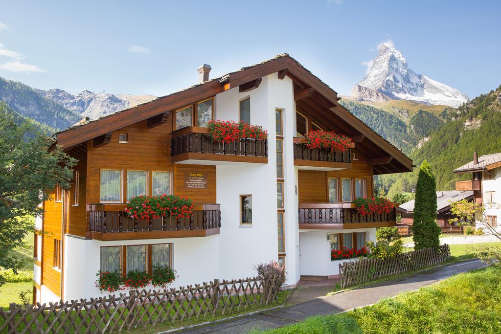 Haus Pan Lejlighed Zermatt Eksteriør billede